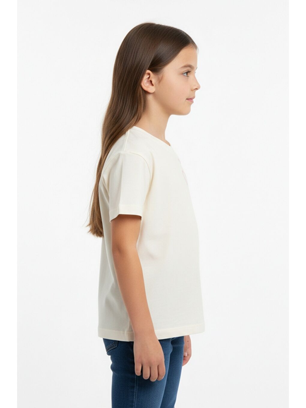 Ekru Tişört-1