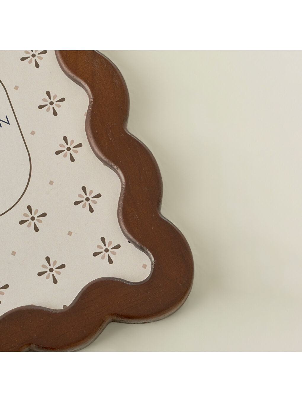 Wood Dekoratif Çerçeve Kahverengi (15x2x20 cm)-3