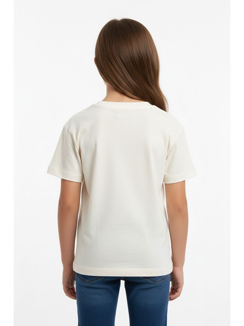 Ekru Tişört-4