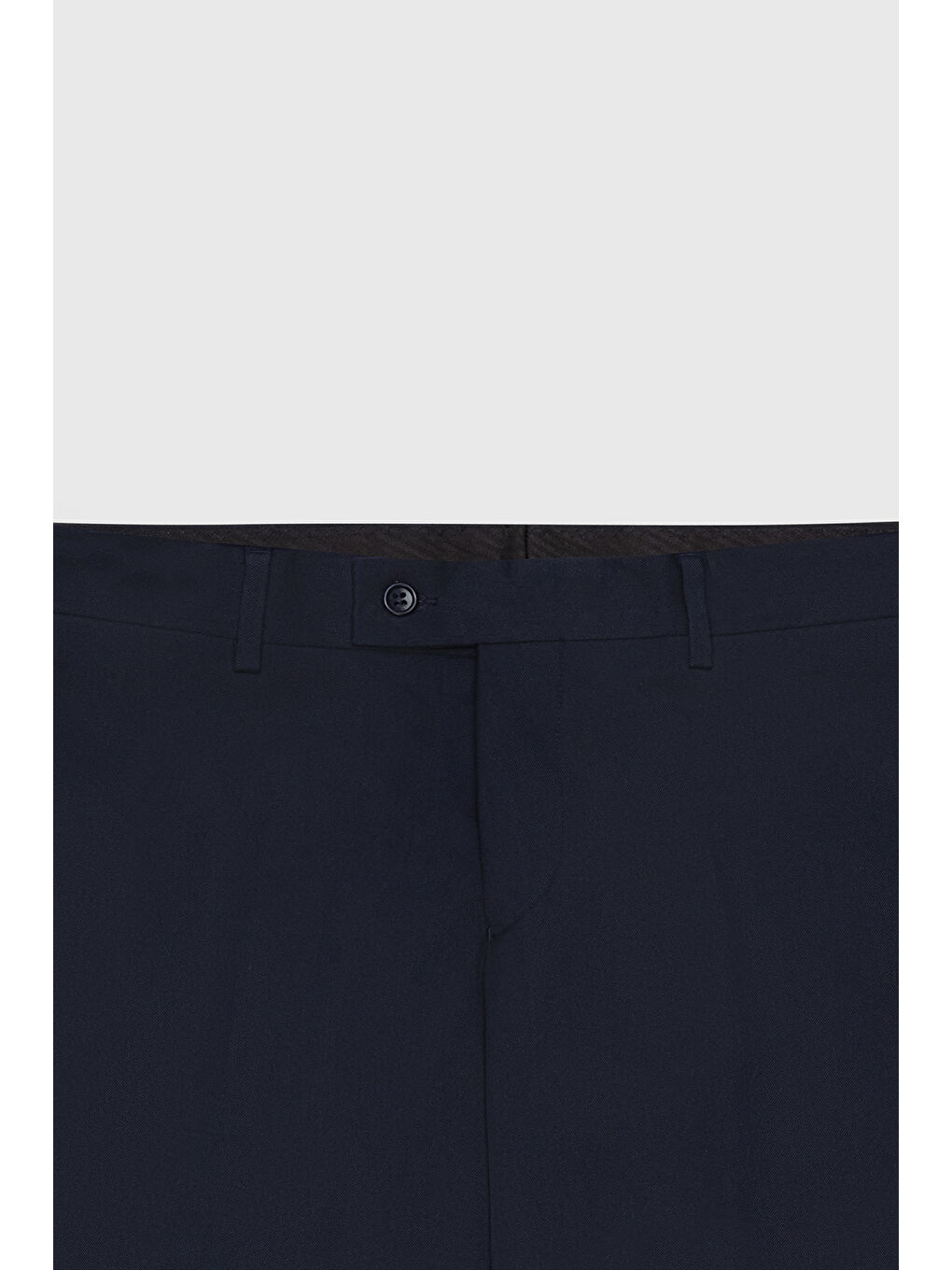 Erkek Lacivert Regular Fit Geniş Kesim Yan Cep Klasik Pantolon-7