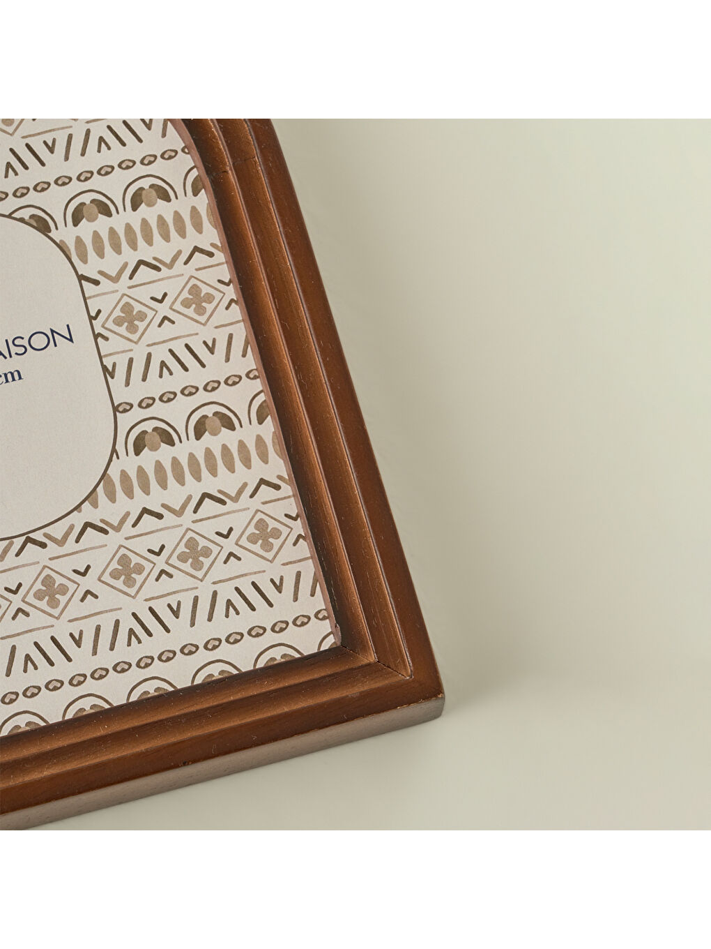 Lily Dekoratif Çerçeve Kahverengi (15x2x20 cm)-3