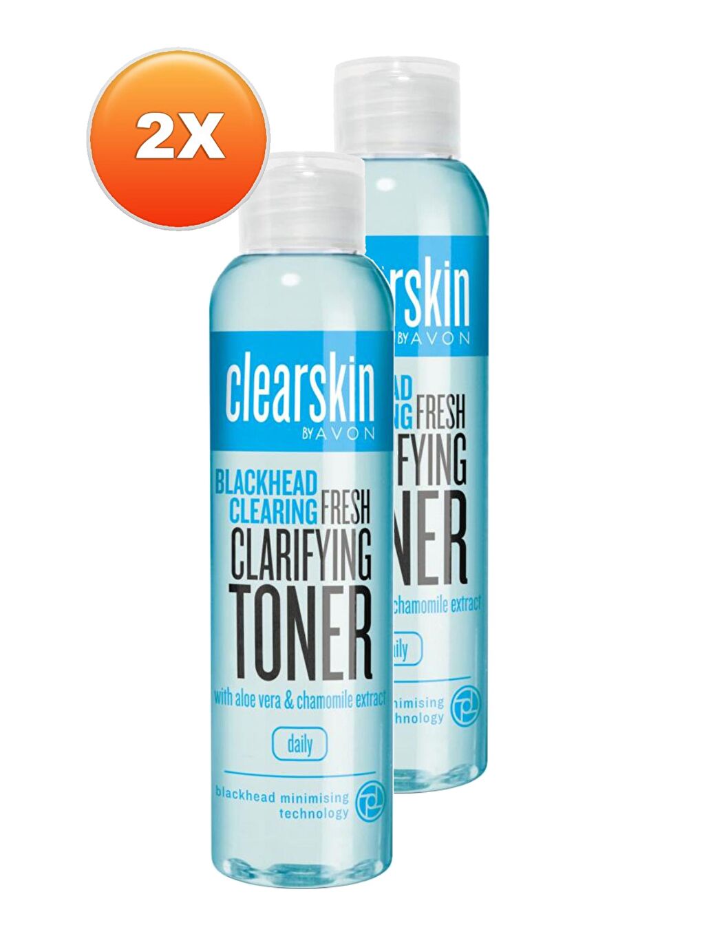 AVON Renksiz Clearskin Siyah Noktalar için Tonik 100 Ml. İkili Set - 1