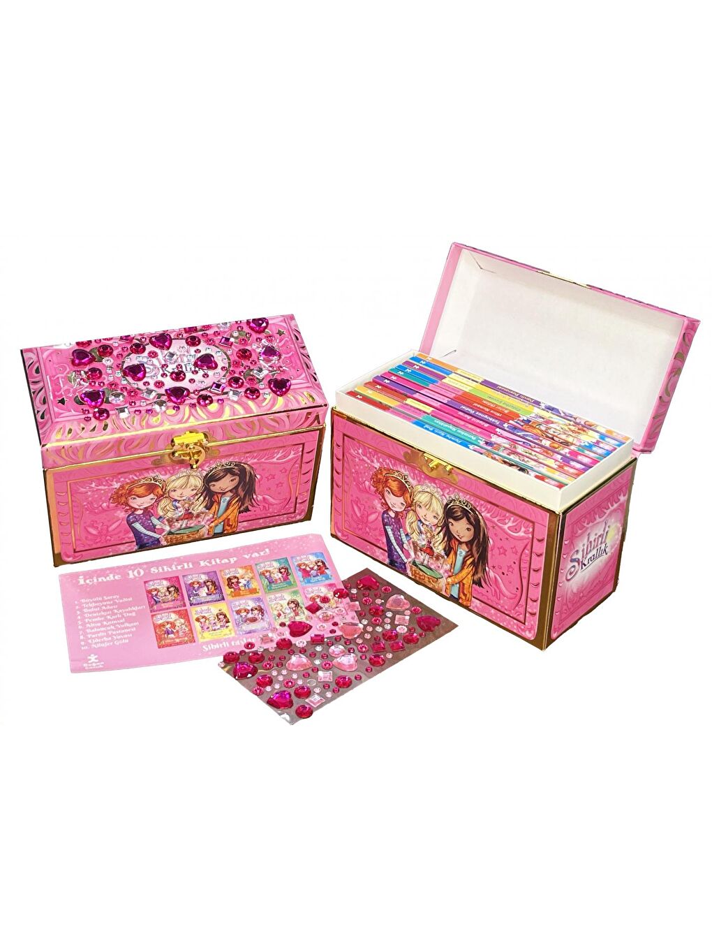 Sihirli Krallık Taşlı Kutulu Set - Rosie Banks