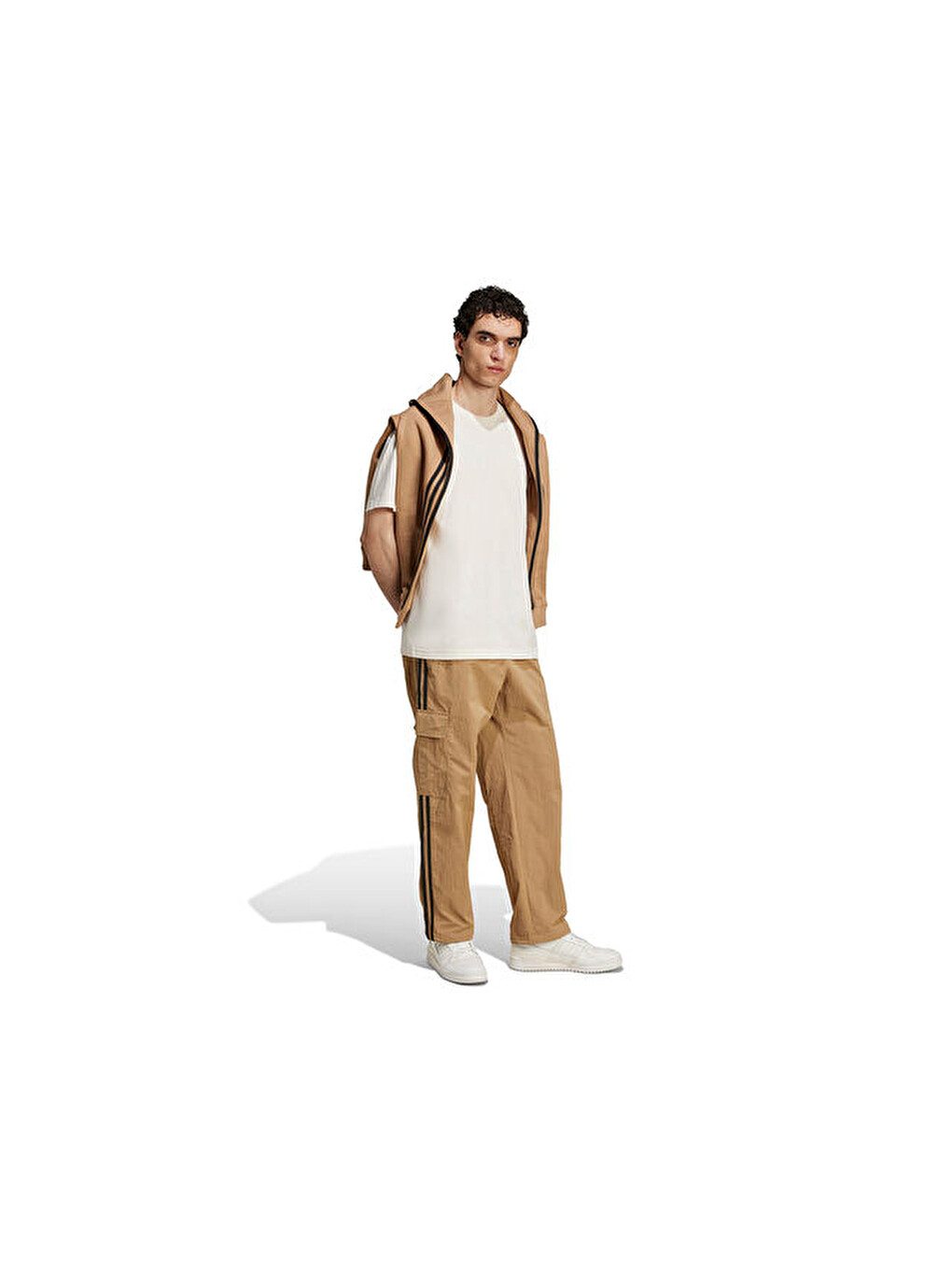 3s Cargo Pant Erkek Günlük Kargo Pantolon Jy1392 Kahverengi-2