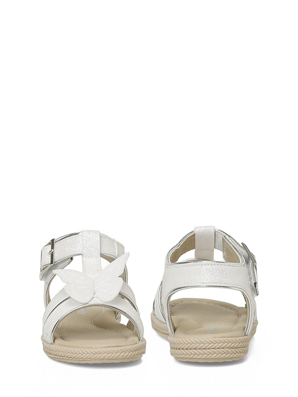SHONE.B6FX Beyaz Kız Çocuk Sandalet-4