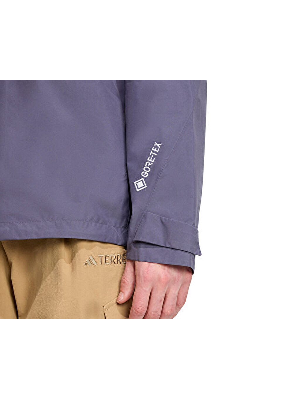 Terrex Xpr 2l Gore Jkt Erkek Outdoor Yağmurluk Ceket Jl9749 Mor-4
