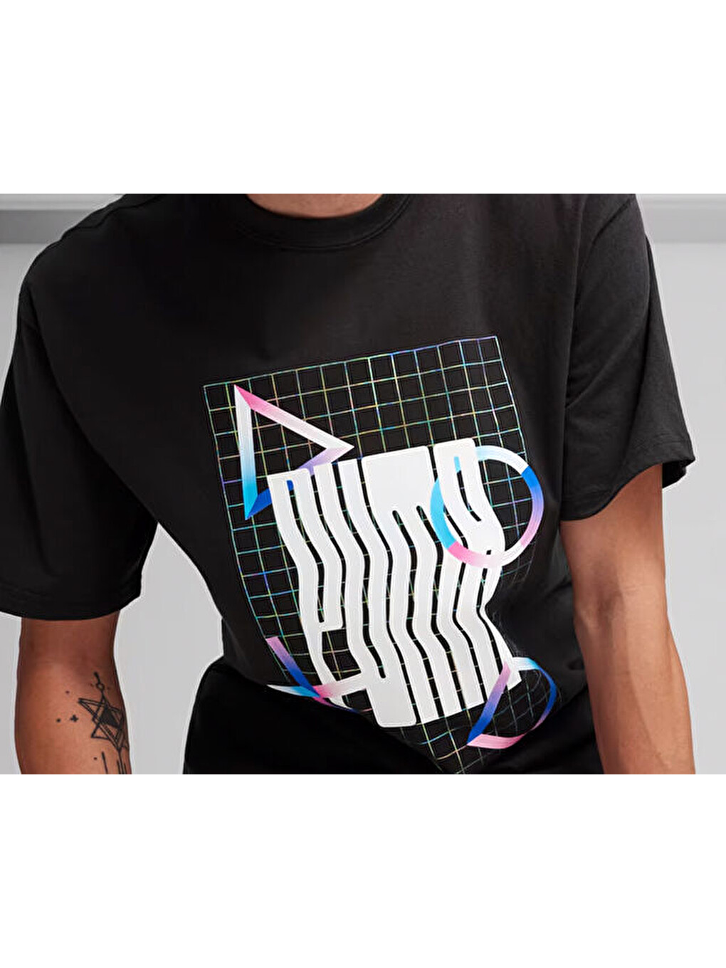 Puma X Playstation Tee Erkek Günlük Tişört 62469401 Siyah-3