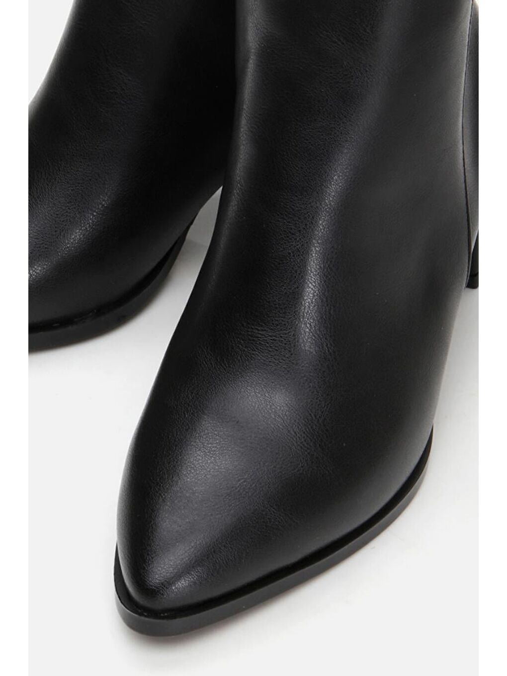 Siyah Kadın Topuklu Bot-4