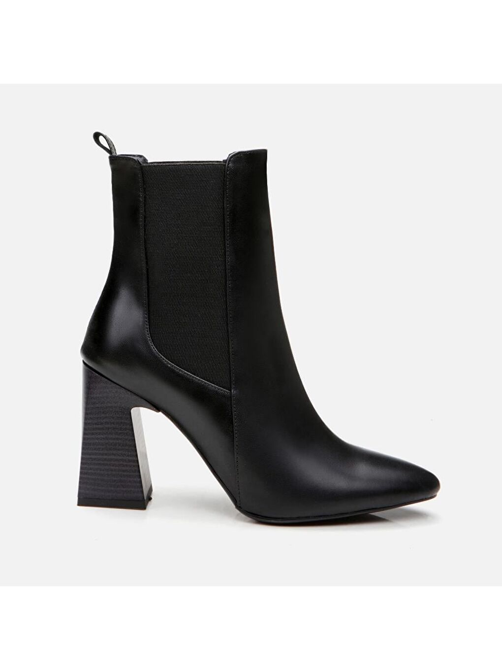 Siyah Kadın Topuklu Bot-7