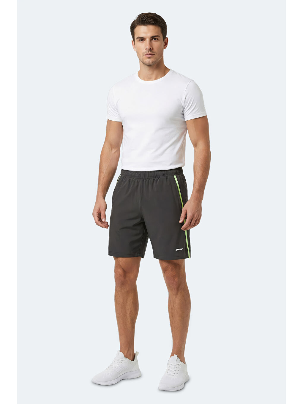 RAINBOW Erkek Koyu Gri Şort-7