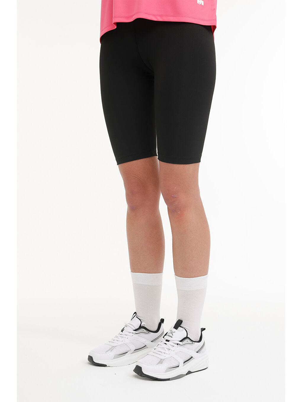 WB PES BIKER 26L2118 4FX Siyah Kadın Tayt