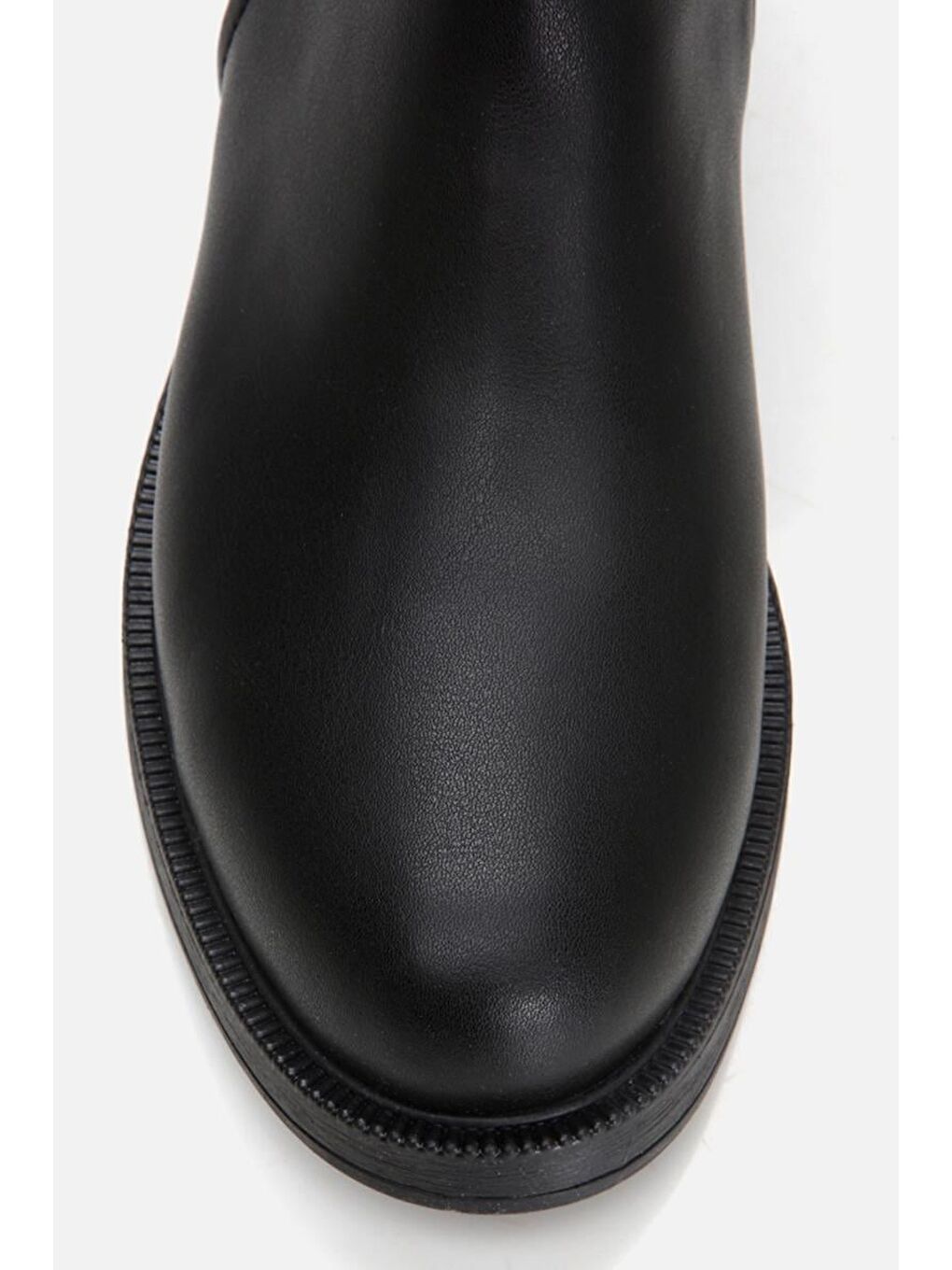 Siyah Kadın Düz Bot-4