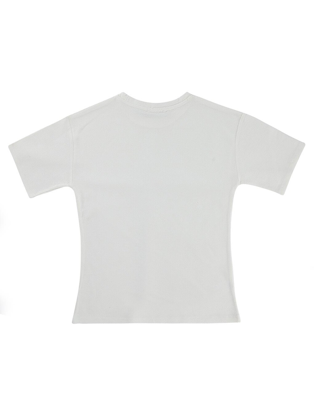 Pembe Boys Basic Petek 10-13 Yaş Tişört - Beyaz-1
