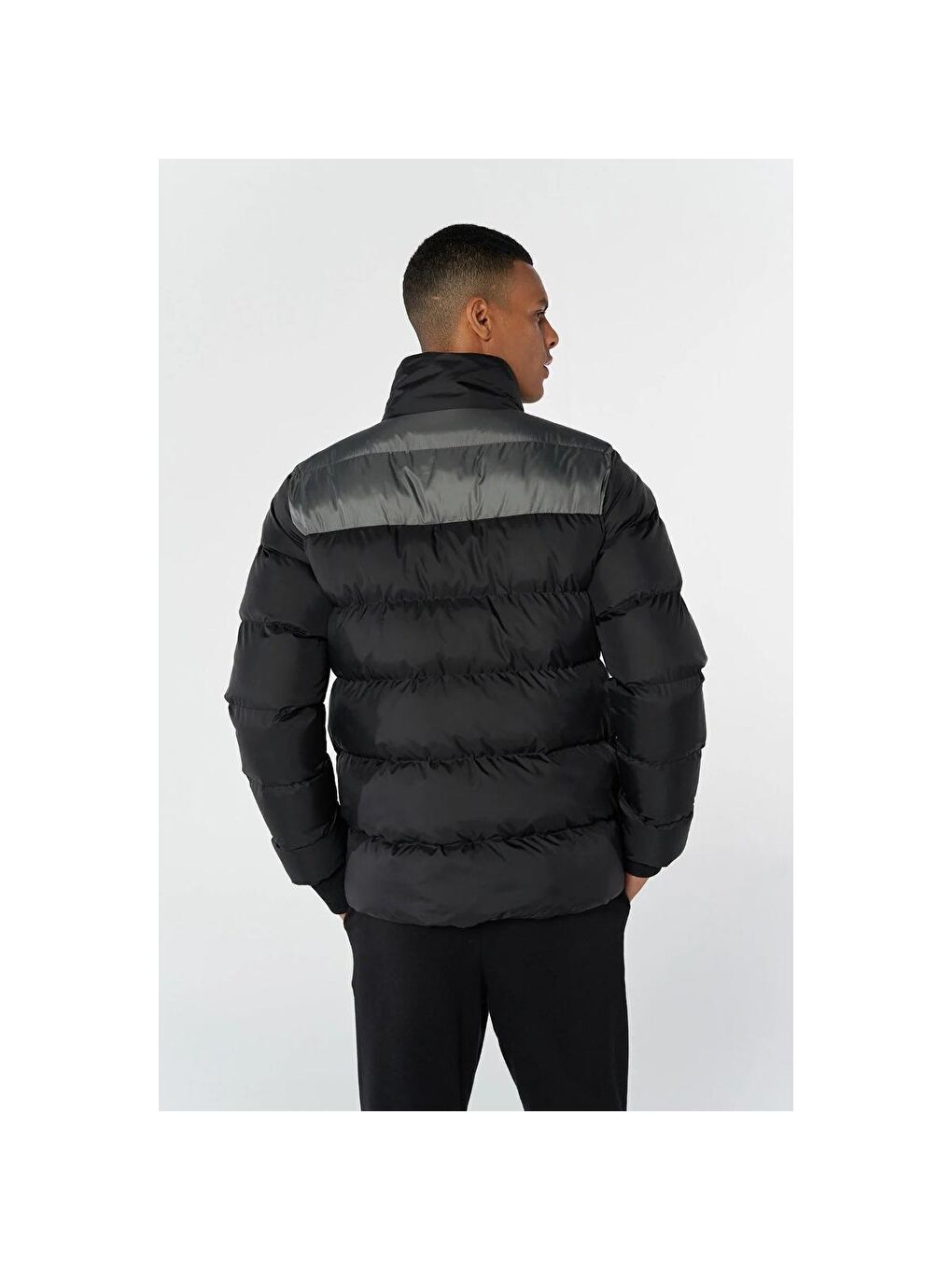 Timothy Erkek Siyah Mont-2