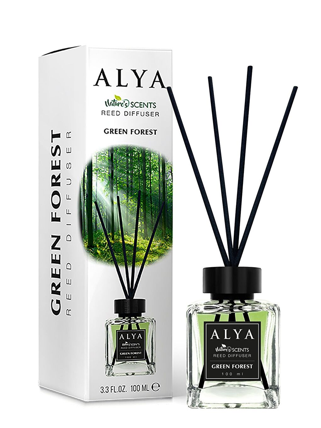 Alya Karışık Nature's Scents Green Forest Bambu Çubuklu Oda Kokusu - 1