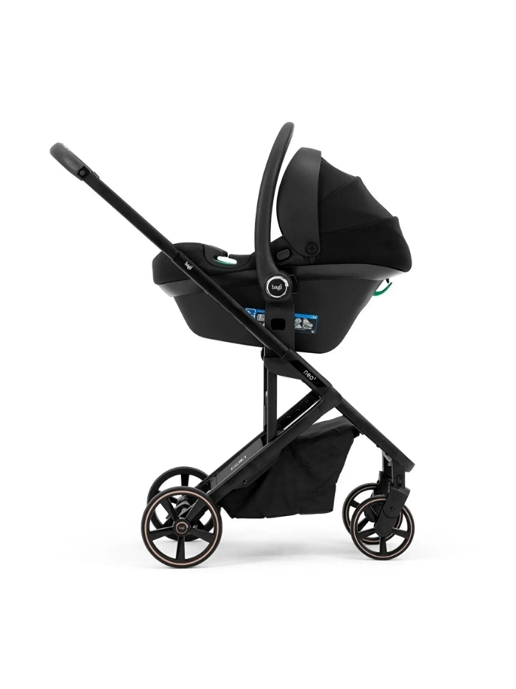 Neo2 Capsule Travel Sistem Bebek Arabası Greyson-4