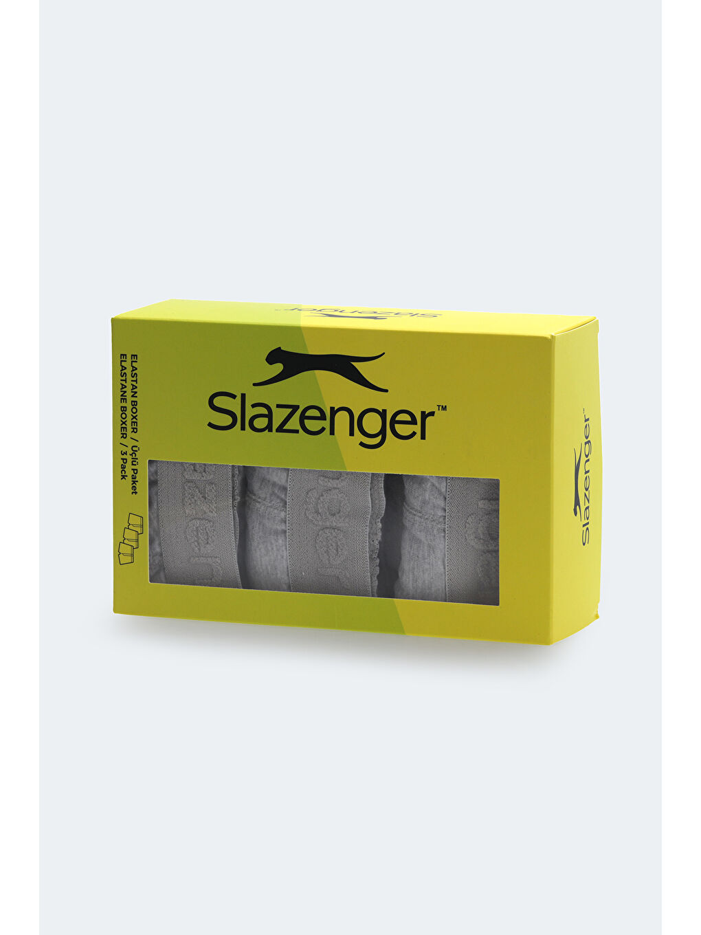 JAMA 3 lü Set Erkek Gri Boxer-2