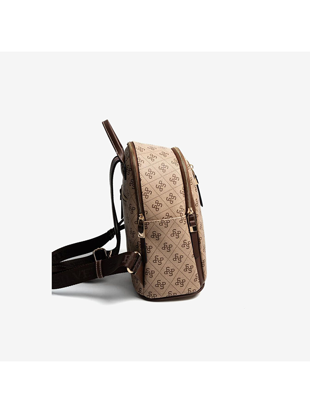 Kadın SP901-M178 SILVER POLO Sırt Çantası Koyu Bej-Kahve-2