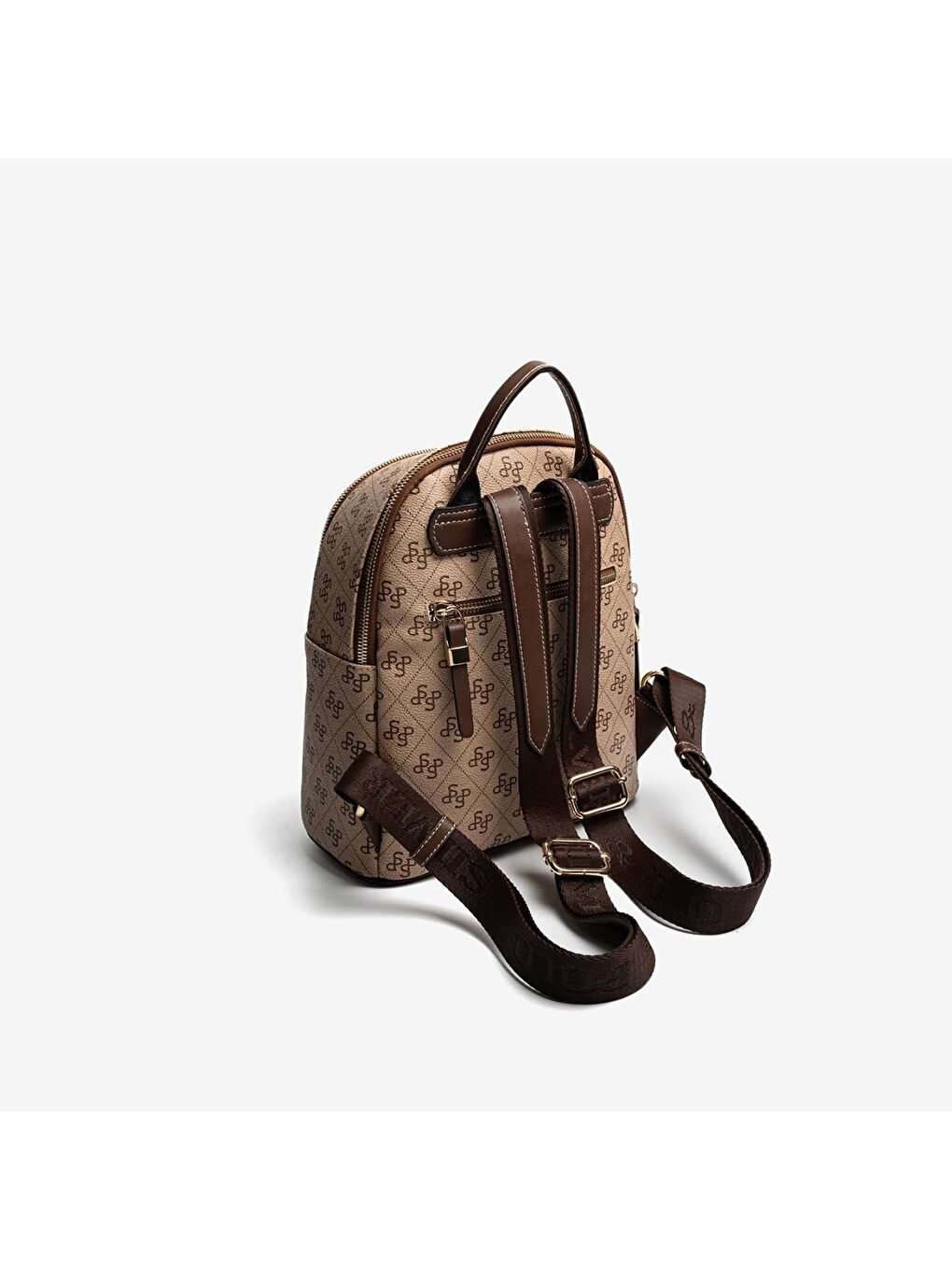 Kadın SP901-M178 SILVER POLO Sırt Çantası Koyu Bej-Kahve-3