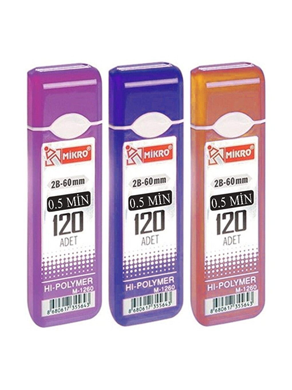 Kalem Ucu 120 Li 0.5 Mm 2b 4 Paket Çoklu Versatil Kalem Uç Mekanik Uçlu Otomatik Kurşun Mikro Kalem-4