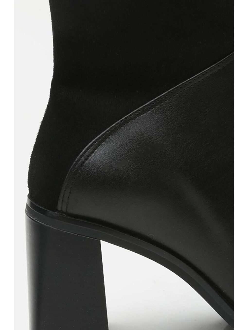 Siyah Kadın Topuklu Bot-3