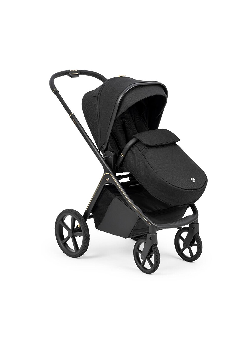 Heritage Travel Sistem Bebek Arabası Black-2