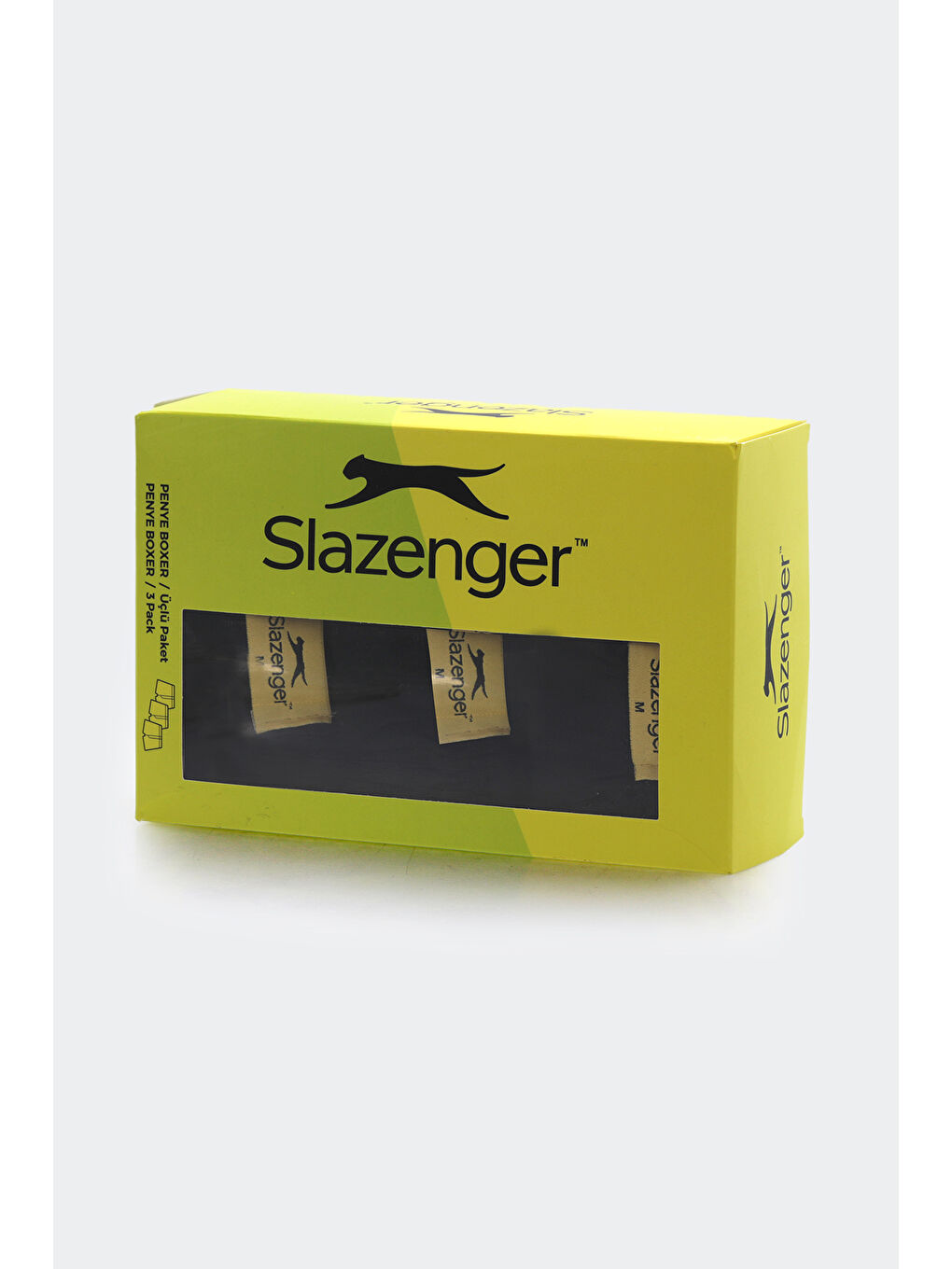 HE 3 lü Set Erkek Siyah Boxer-2