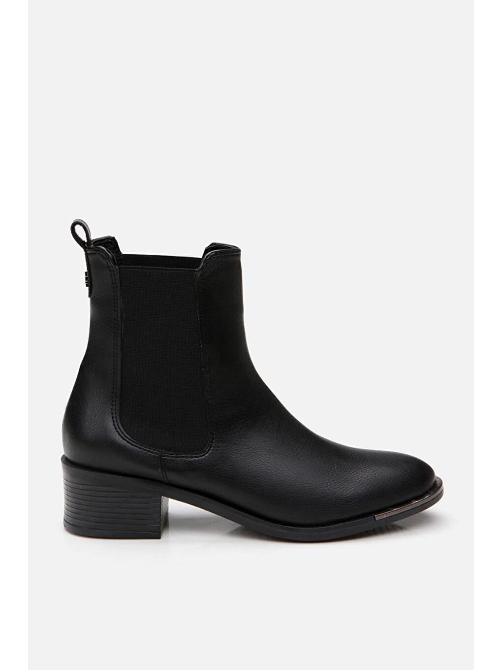 Siyah Kadın Topuklu Bot