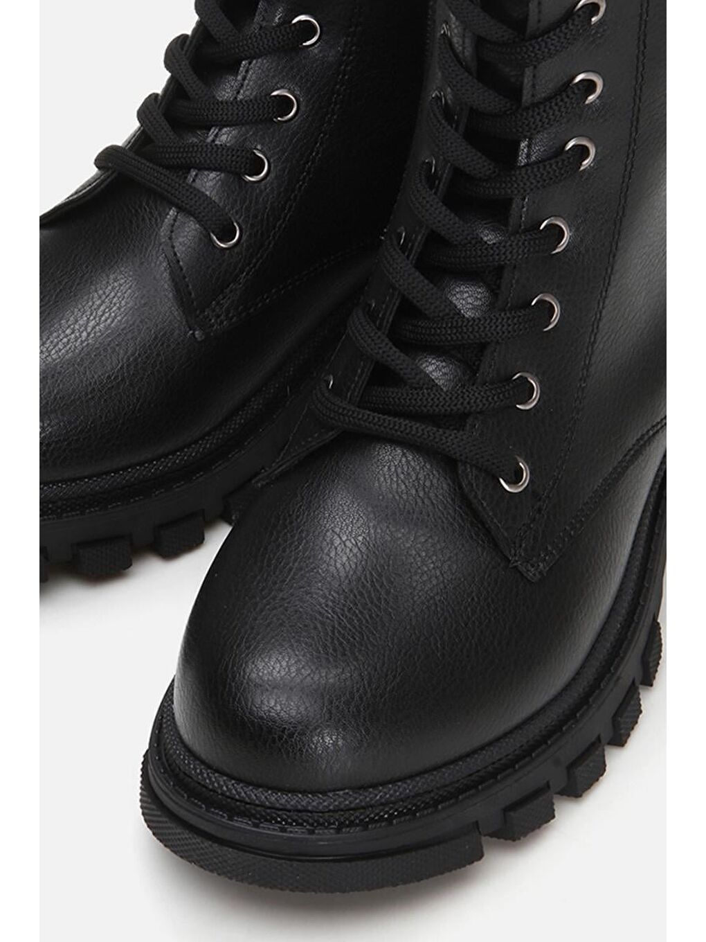 Siyah Kadın Düz Bot-5