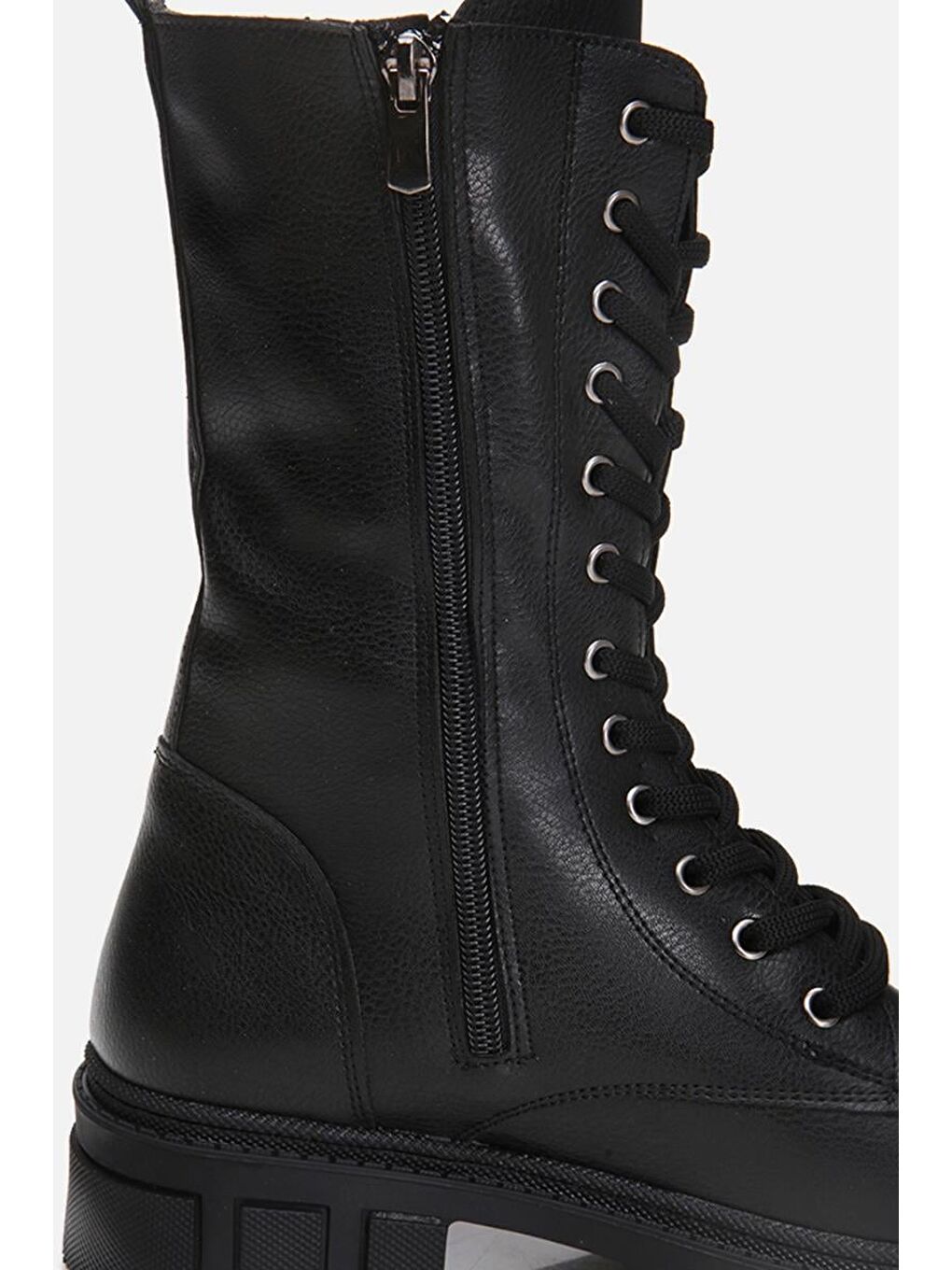 Siyah Kadın Düz Bot-3