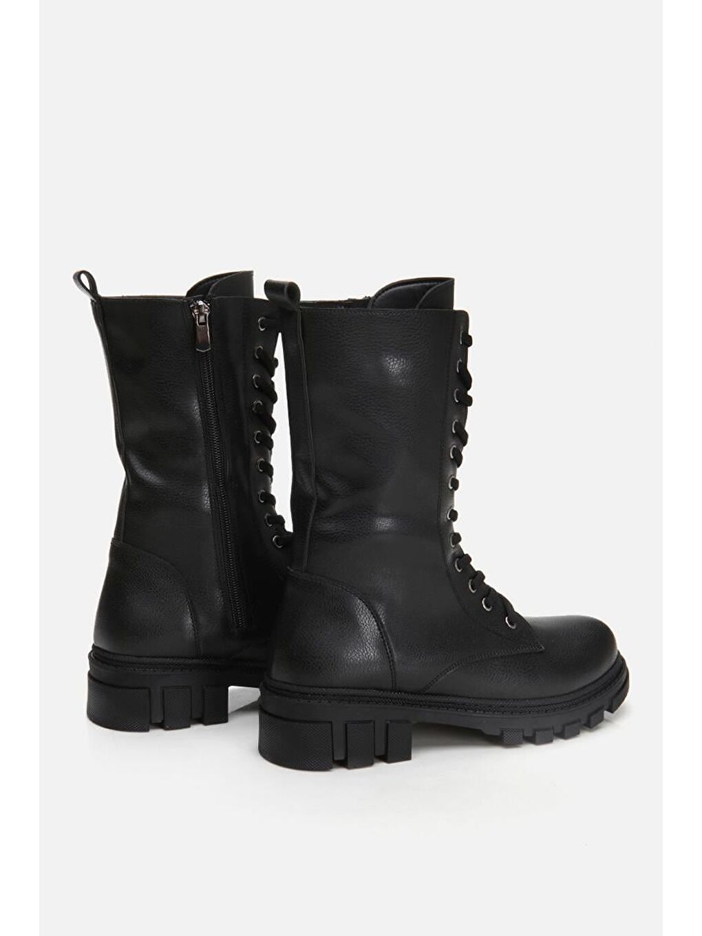 Siyah Kadın Düz Bot-2