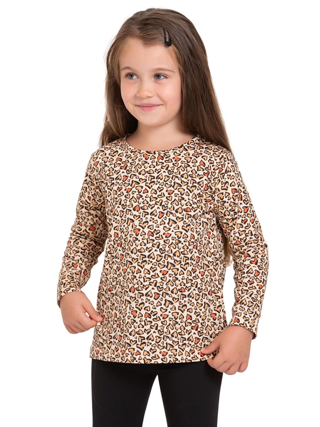 Myhanne Siyah Leopar Desenli Taytlı Takım 73208 - 1