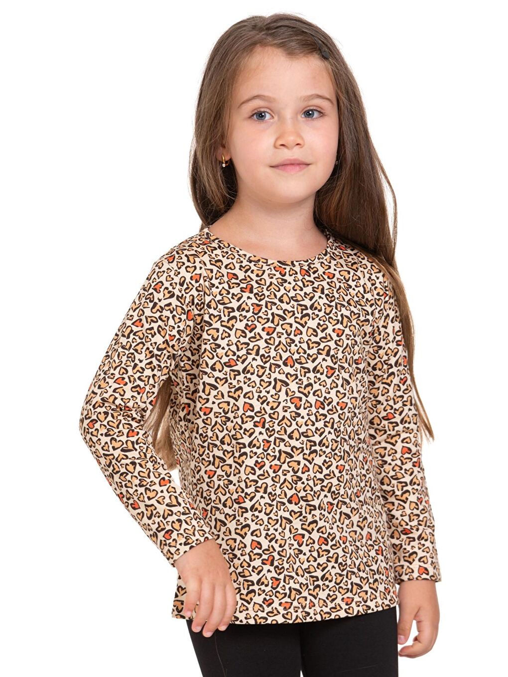 Myhanne Siyah Leopar Desenli Taytlı Takım 73208 - 3