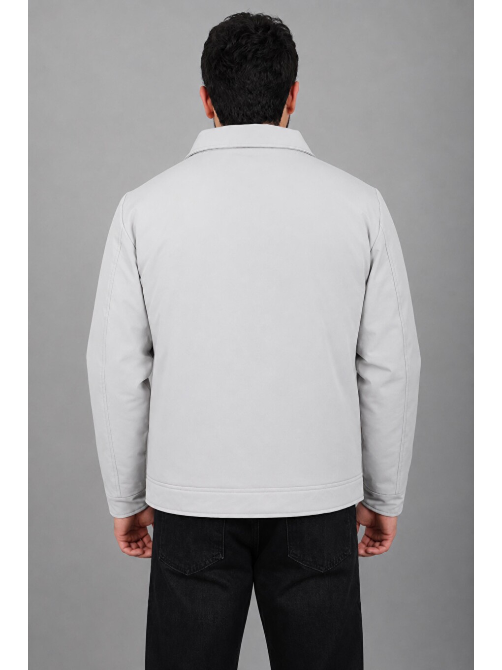Bej İçi Kürklü Yakalı Orta Kışlık Mont Pldp 3033-m_50511-5