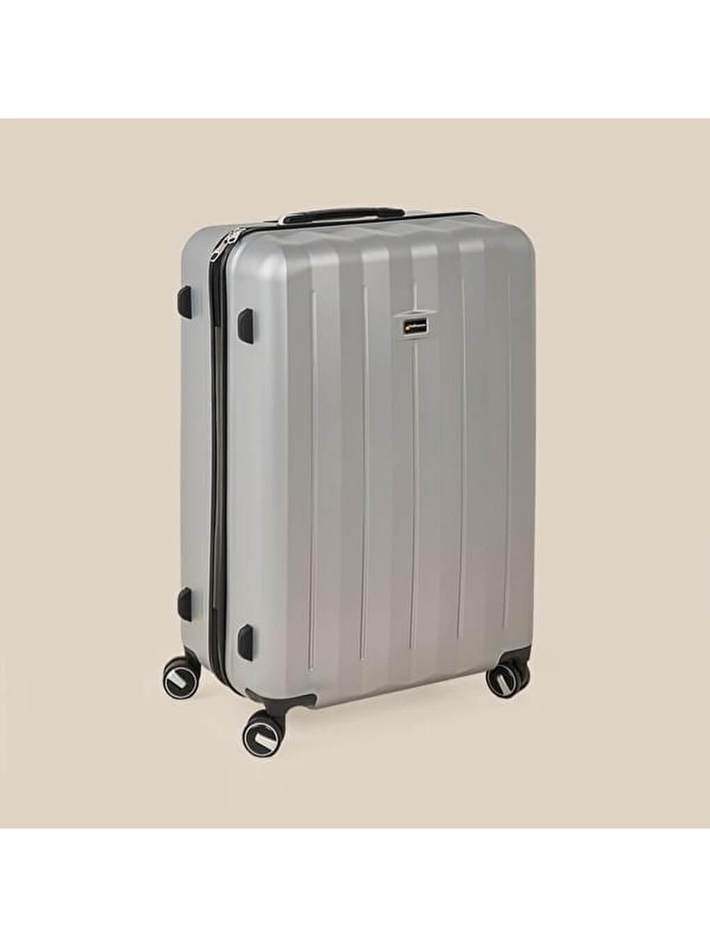 Gri Good Line Büyük Boy ABS Valiz - Gümüş - 76x52x30 cm-1