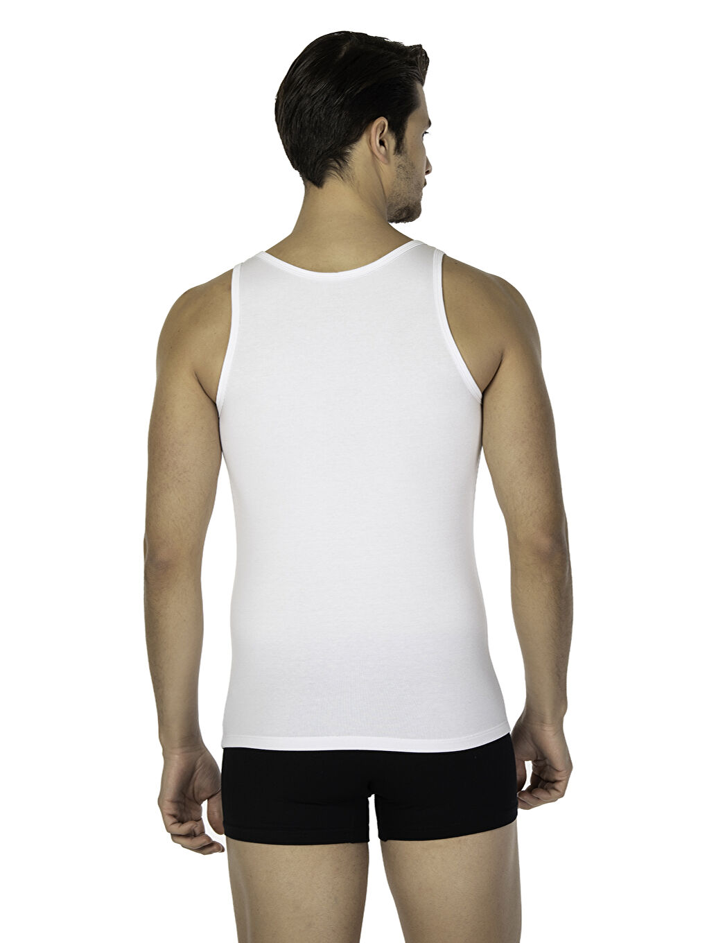 Beyaz DS Damat Trendy 2li Atlet BEYAZ-1