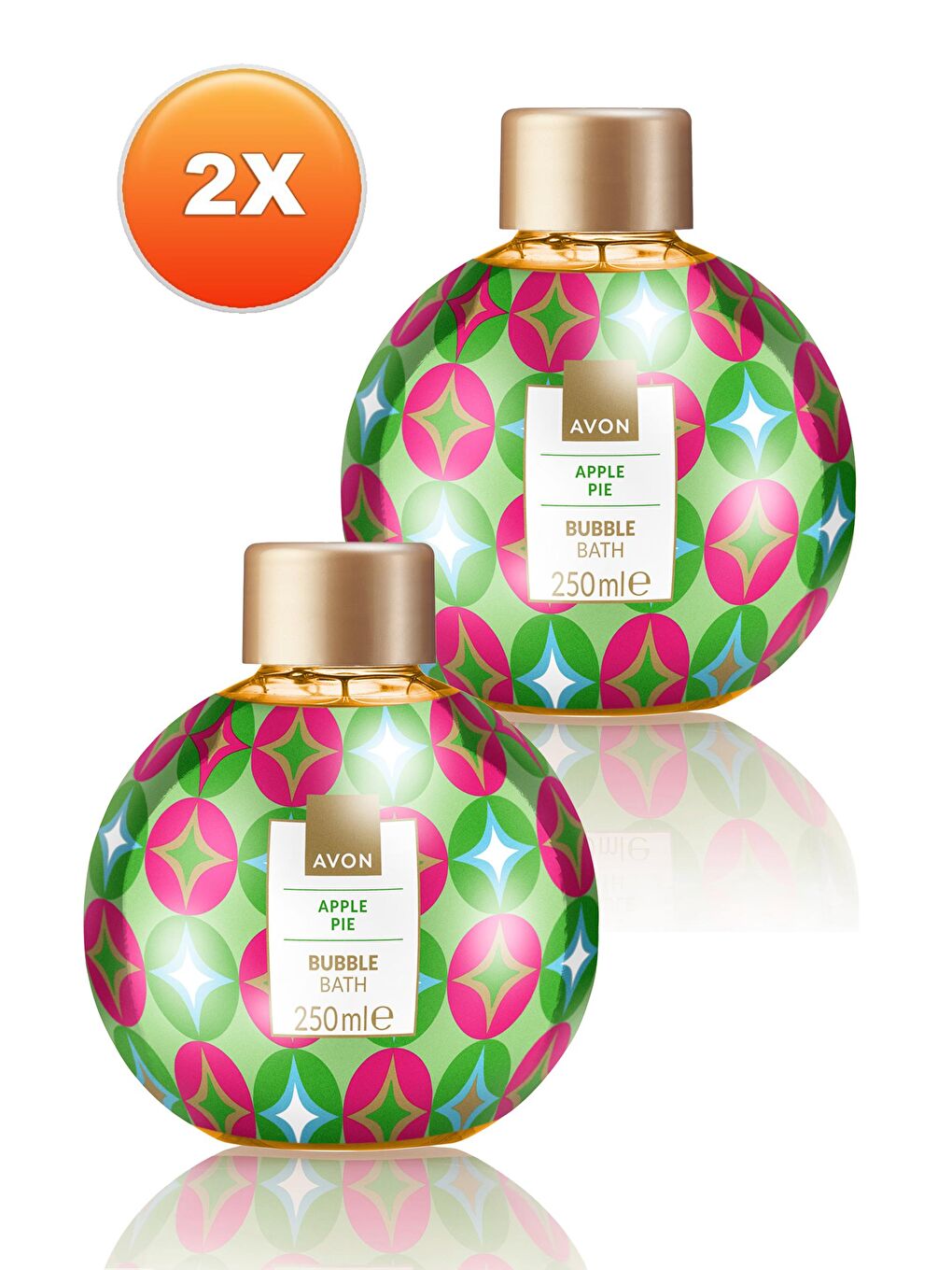 AVON Sıcak Elmalı Turta Kokulu Banyo Köpüğü 250 Ml. İkili Set - 1