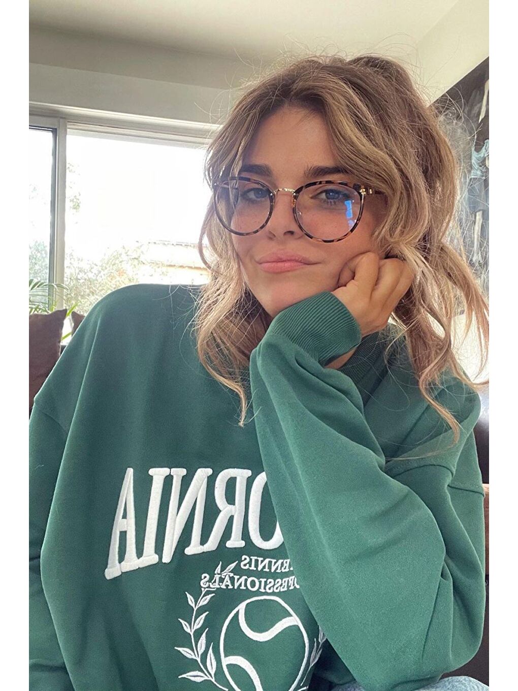 Haki Sweatshirt Mg1112-5