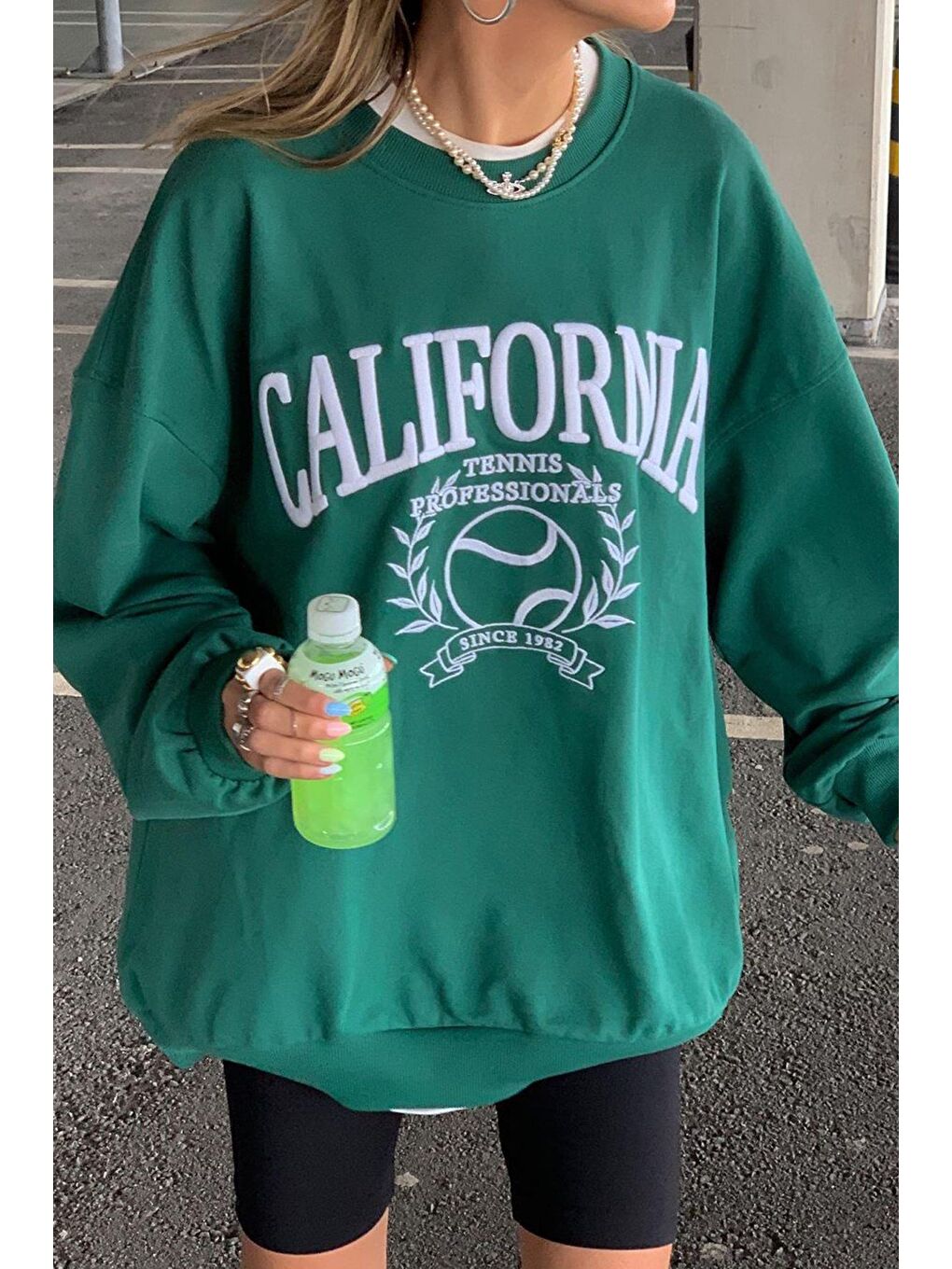 Haki Sweatshirt Mg1112-9