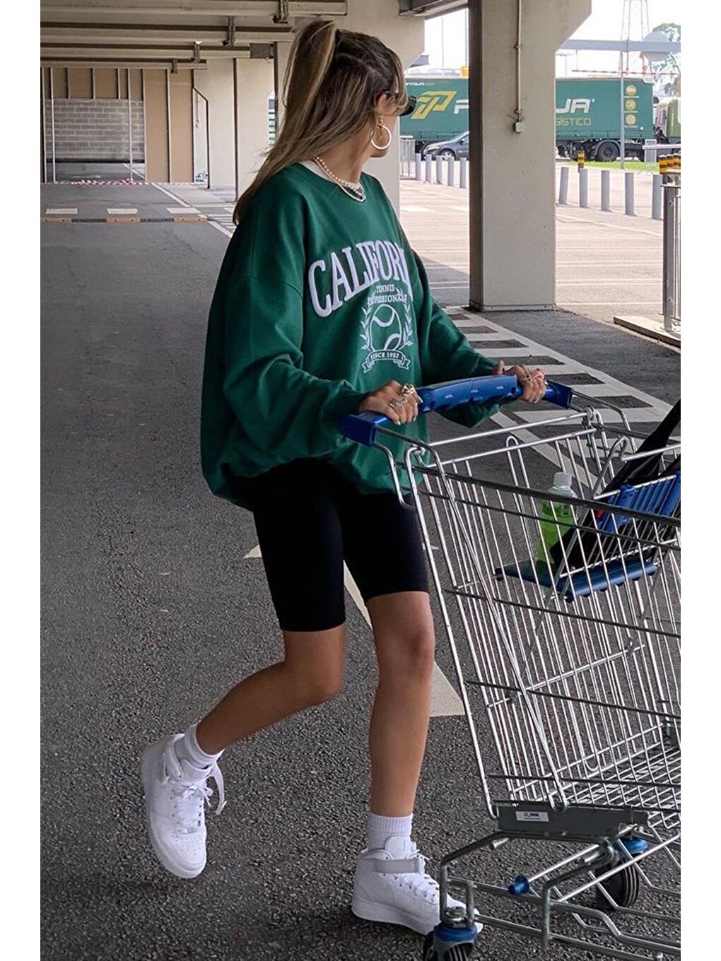 Haki Sweatshirt Mg1112-10