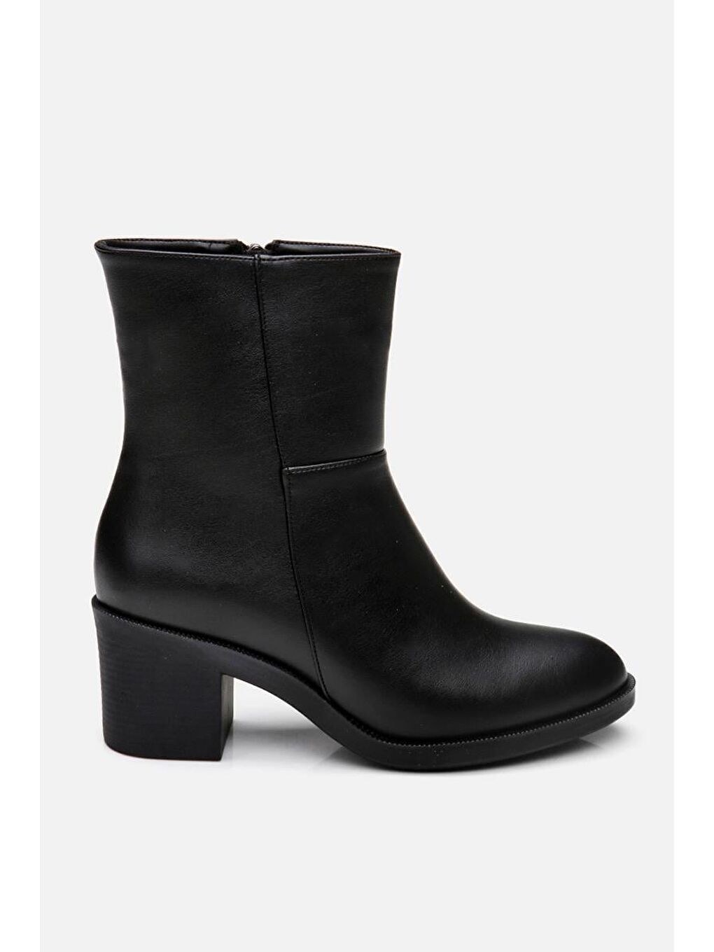 Siyah Kadın Topuklu Bot