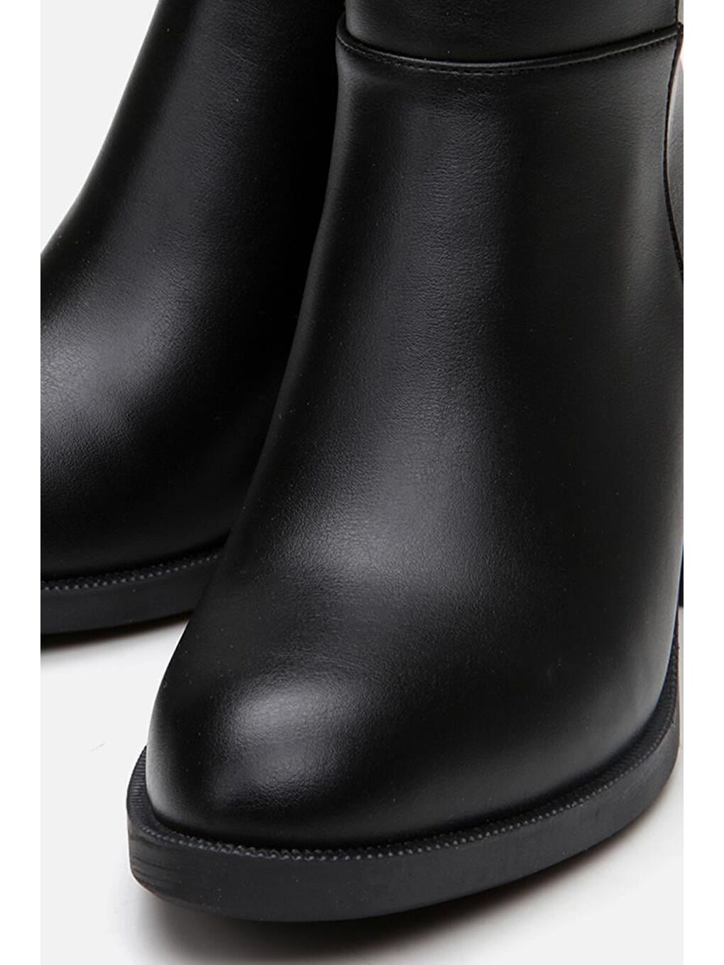 Siyah Kadın Topuklu Bot-1