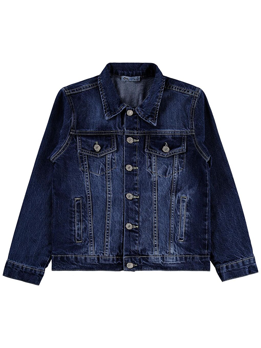 Boys 4 Cepli Basic 10-13 Yaş Ceket - Mavi 13-14 Yaş