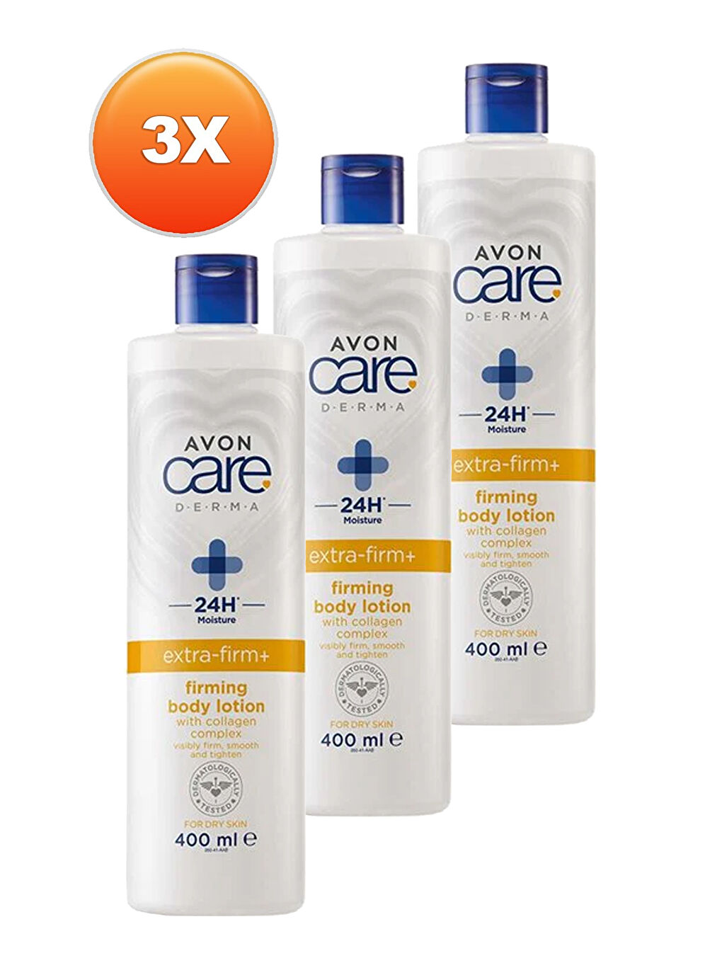 AVON Care Derma Extra Firm Sıkılaştırıcı Vücut Losyonu 400 Ml. Üçlü Set - 1