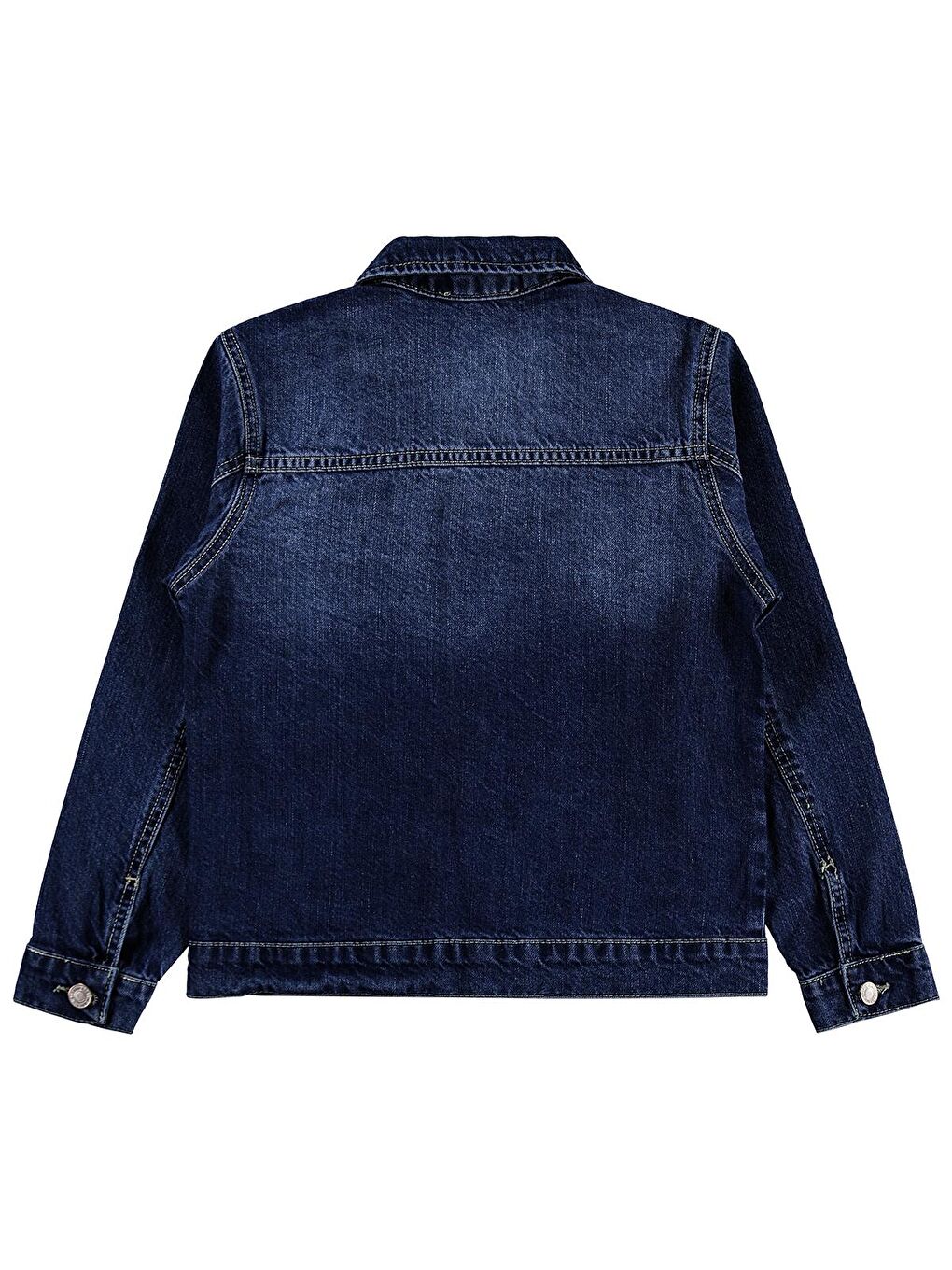 Boys 4 Cepli Basic 10-13 Yaş Ceket - Mavi 13-14 Yaş-1