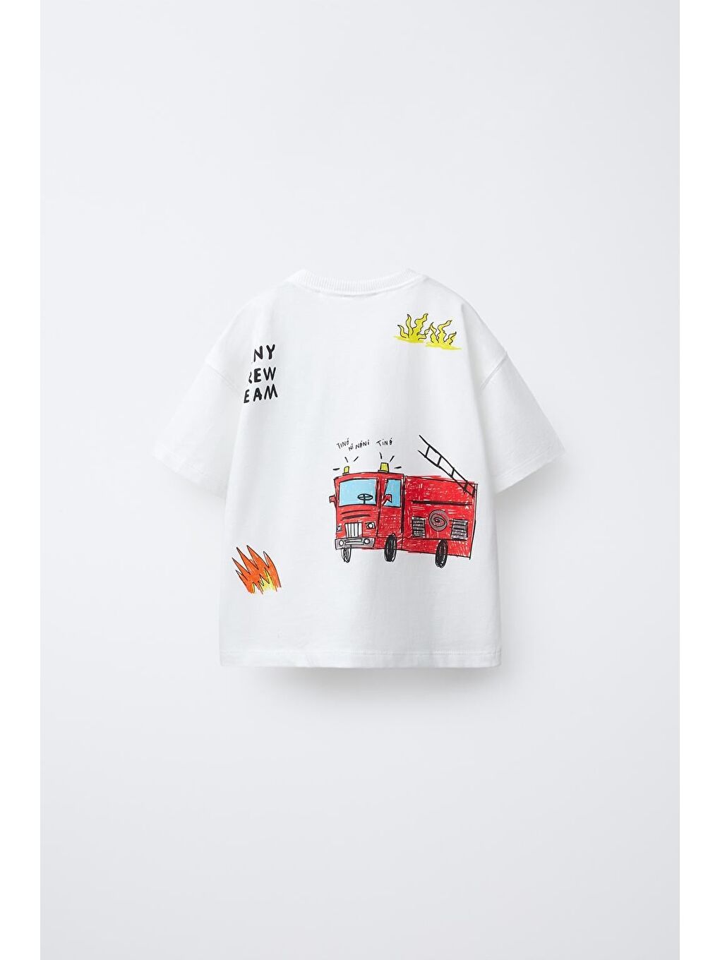 Karışık Erkek Çocuk Pamuklu Ejderha Baskılı T-Shirt Şort Takım-6