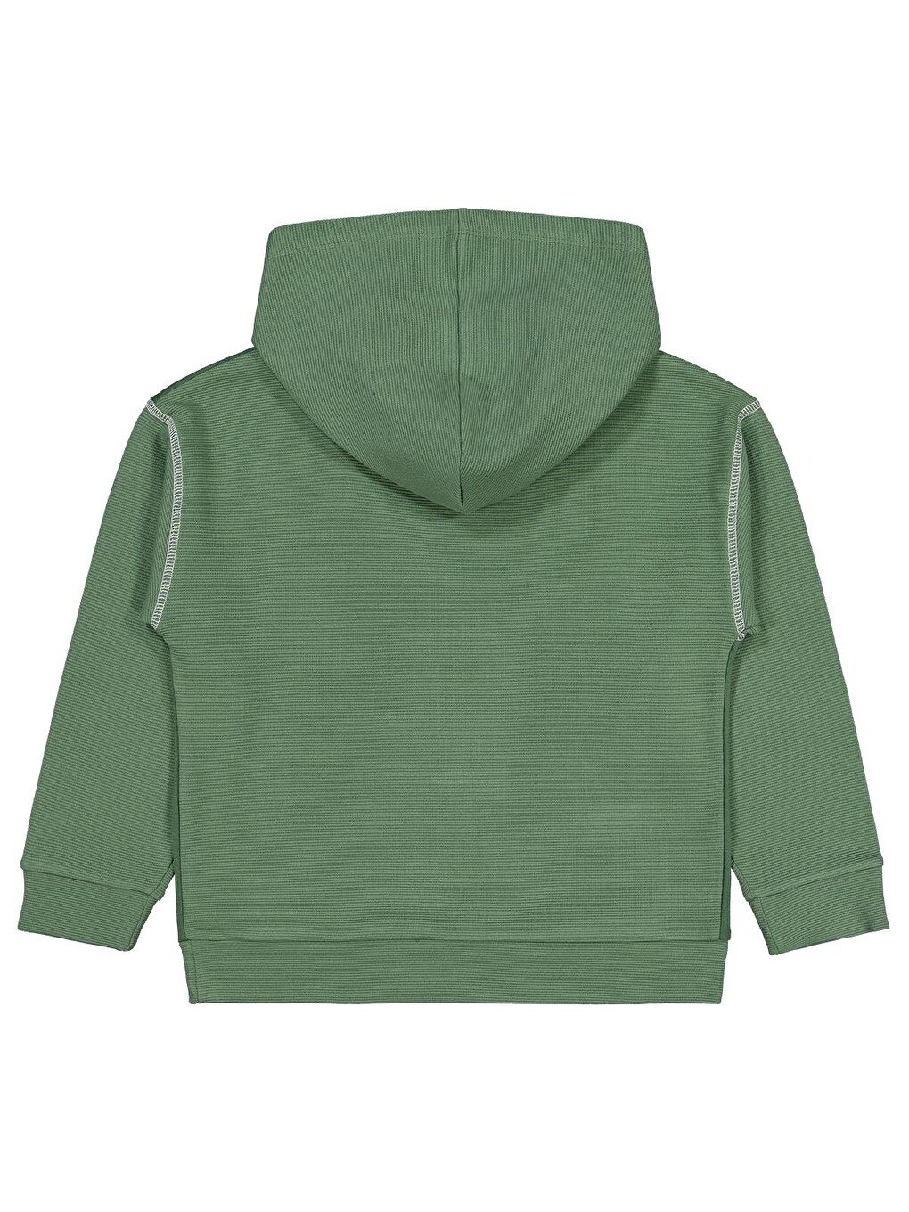 Boys Okay Baskılı 6-9 Yaş Sweatshirt - Yeşil-1