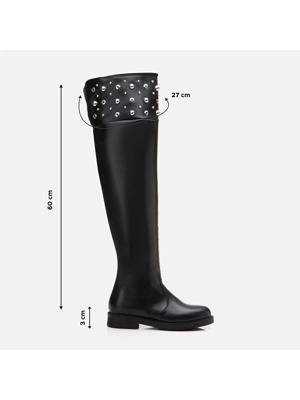 Siyah Kadın Çizme-7
