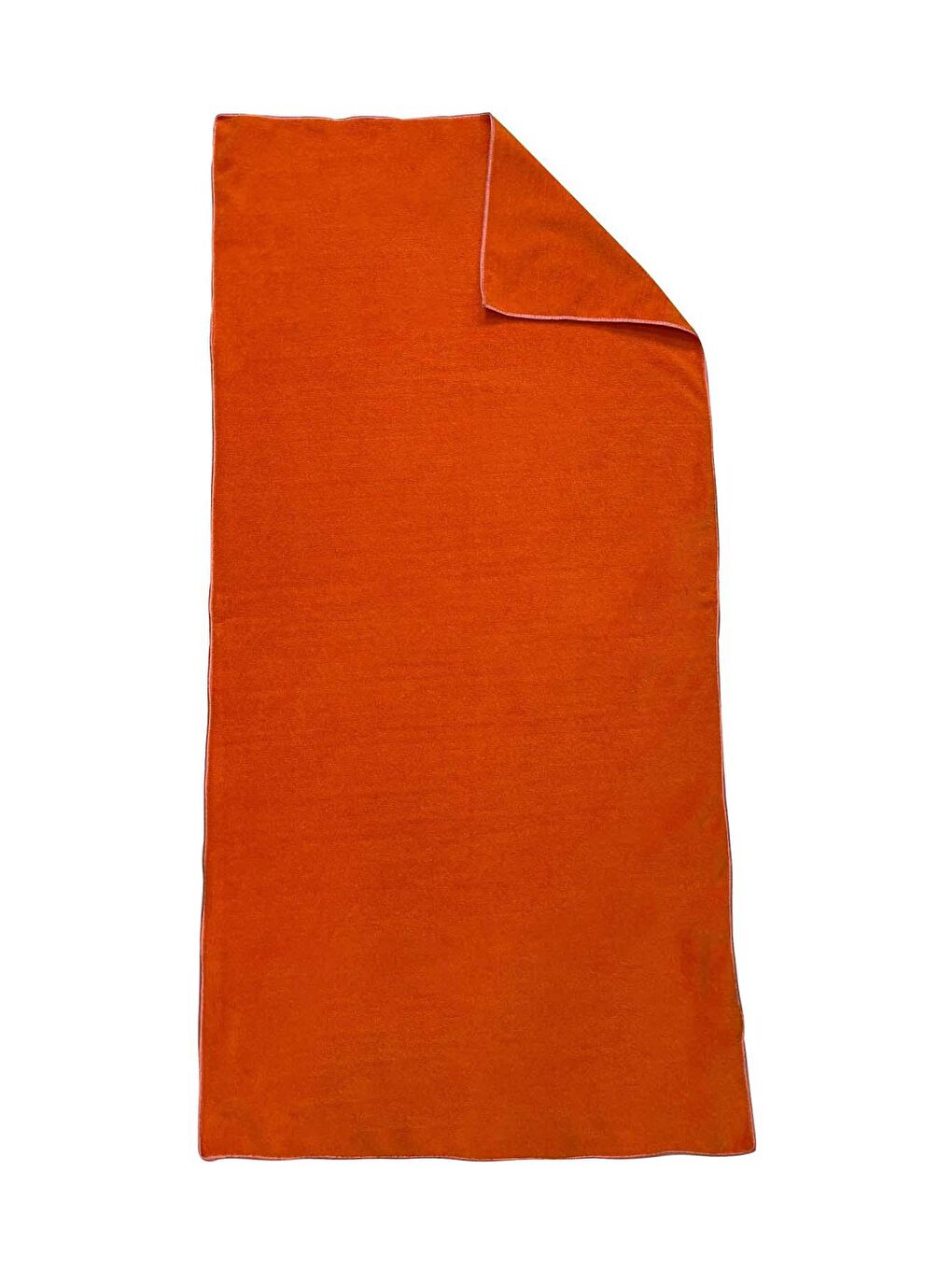 Deniz Havuz Mikrofiber Hızlı Su Emen Plaj Havlusu 01 Turuncu-4
