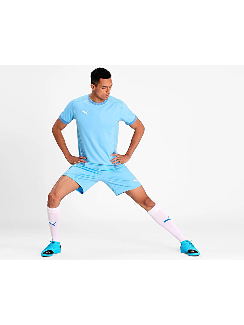 Teamgoal 23 Knit Shorts Erkek Futbol Antrenman Şortu 70426218 Mavi-4
